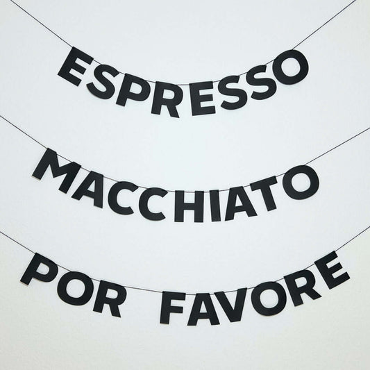 ESPRESSO MACCHIATO POR FAVORE