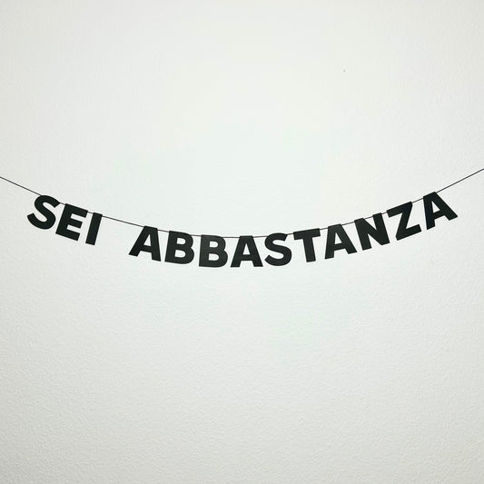 SEI ABBASTANZA
