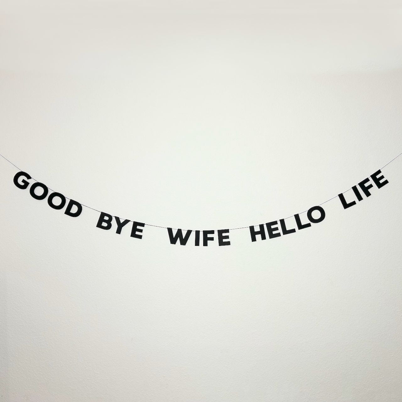GOODBYE WIFE HELLO LIFE