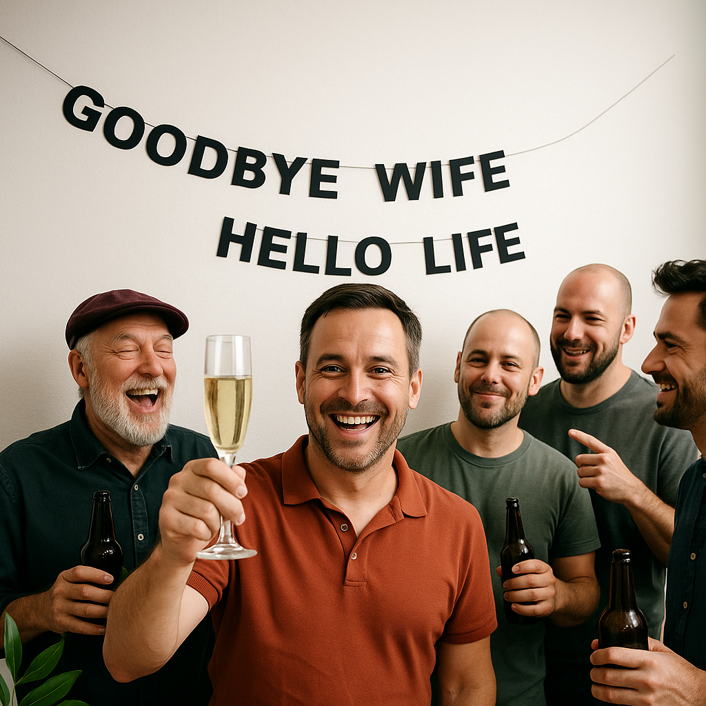 GOODBYE WIFE HELLO LIFE