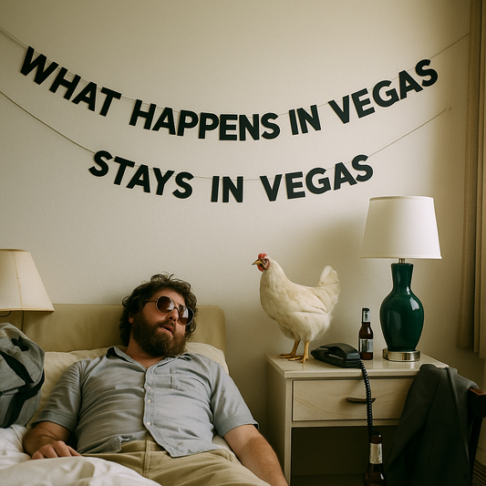 WHAT HAPPENS IN VEGAS STAYS IN VEGAS